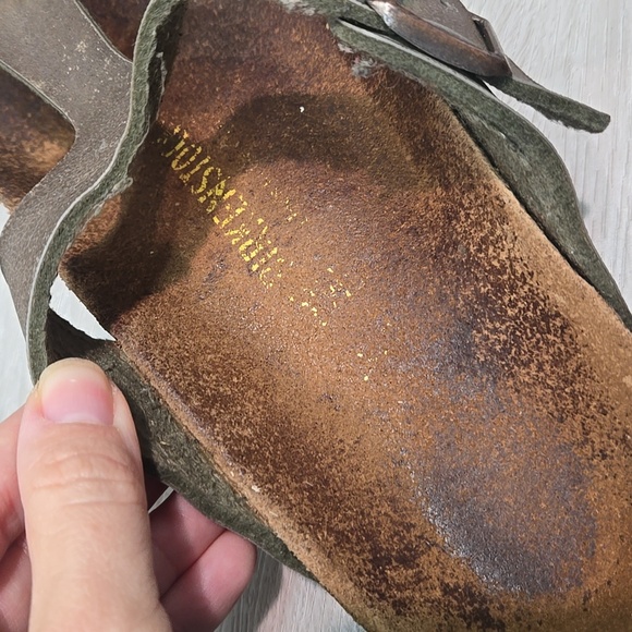 Birkenstock Women Gizeh T Strap Leather Sandals Shoes Sz 40/9 - Picture 13 of 13